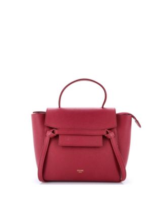 Nano Belt Bag Textured Leather