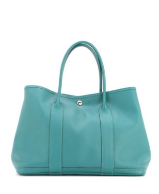 Pre-Owned Hermes 36 Garden Party Tote Leather
