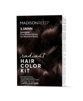 8-Piece Ravenna True Darkest Brown Radiant Hair Color Kit