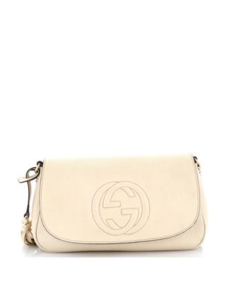 Medium Soho Chain Crossbody Bag Leather