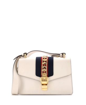 Small Sylvie Shoulder Bag Leather