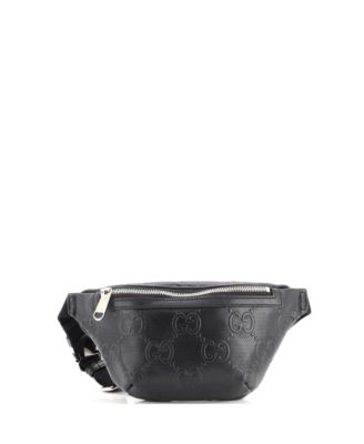 Small Belt Bag GG Embossed Perforated Leather