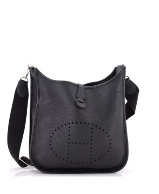 Pre-Owned Hermes PM Evelyne Bag Gen III Clemence