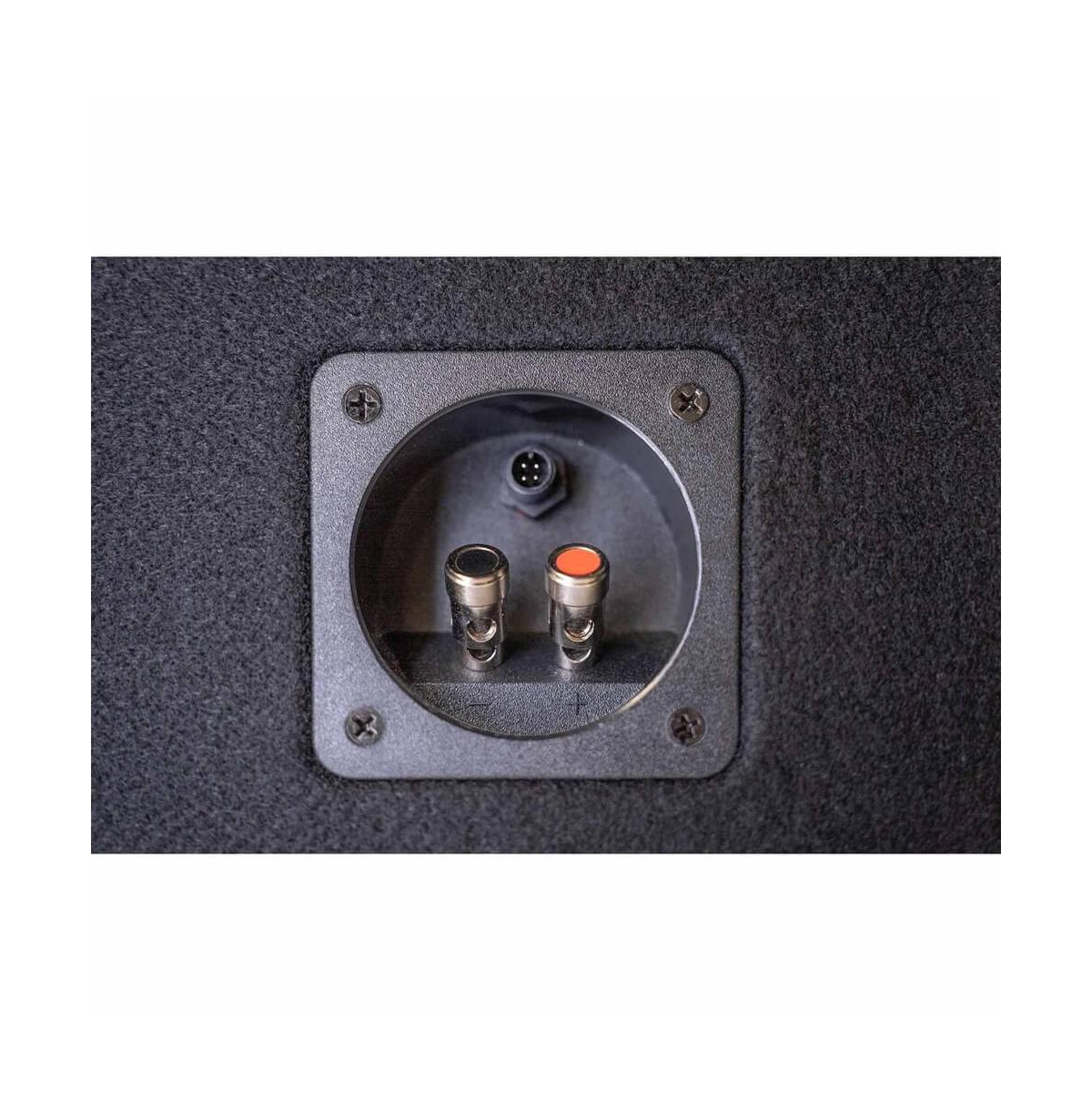 Memphis Audio Ported Selectable-Impedance Dual 12" Loaded Subwoofer Enclosure PRXE12DFT