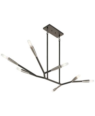 Branches 49 1/4" Wide Black Kitchen Island Light Chandelier