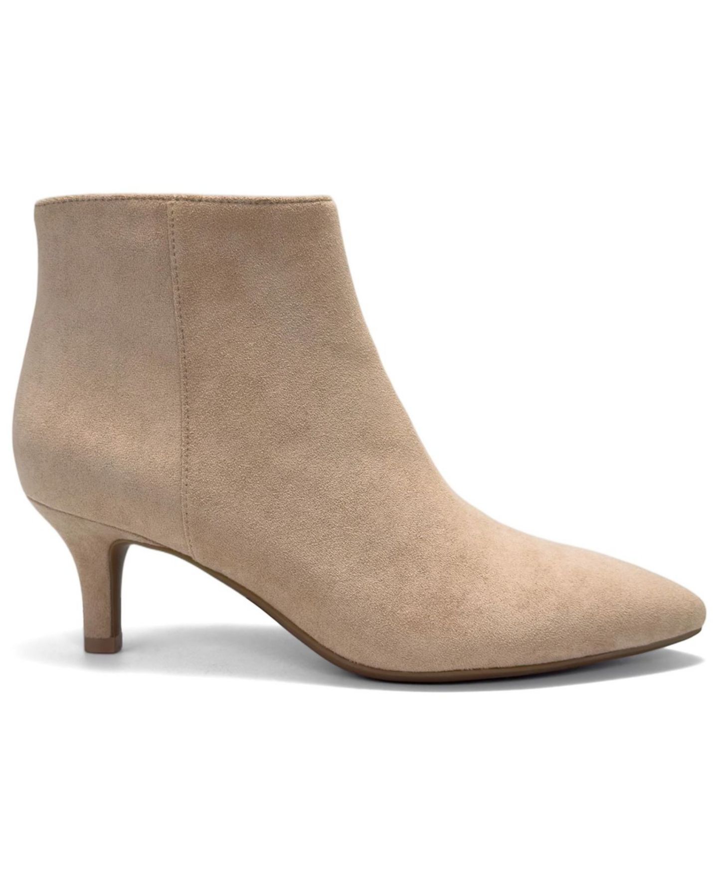 Женские ботинки Aerosoles Edith Pointed Toe Dress Booties, цвет: Верблюжий искусственный замшевый — фото 2