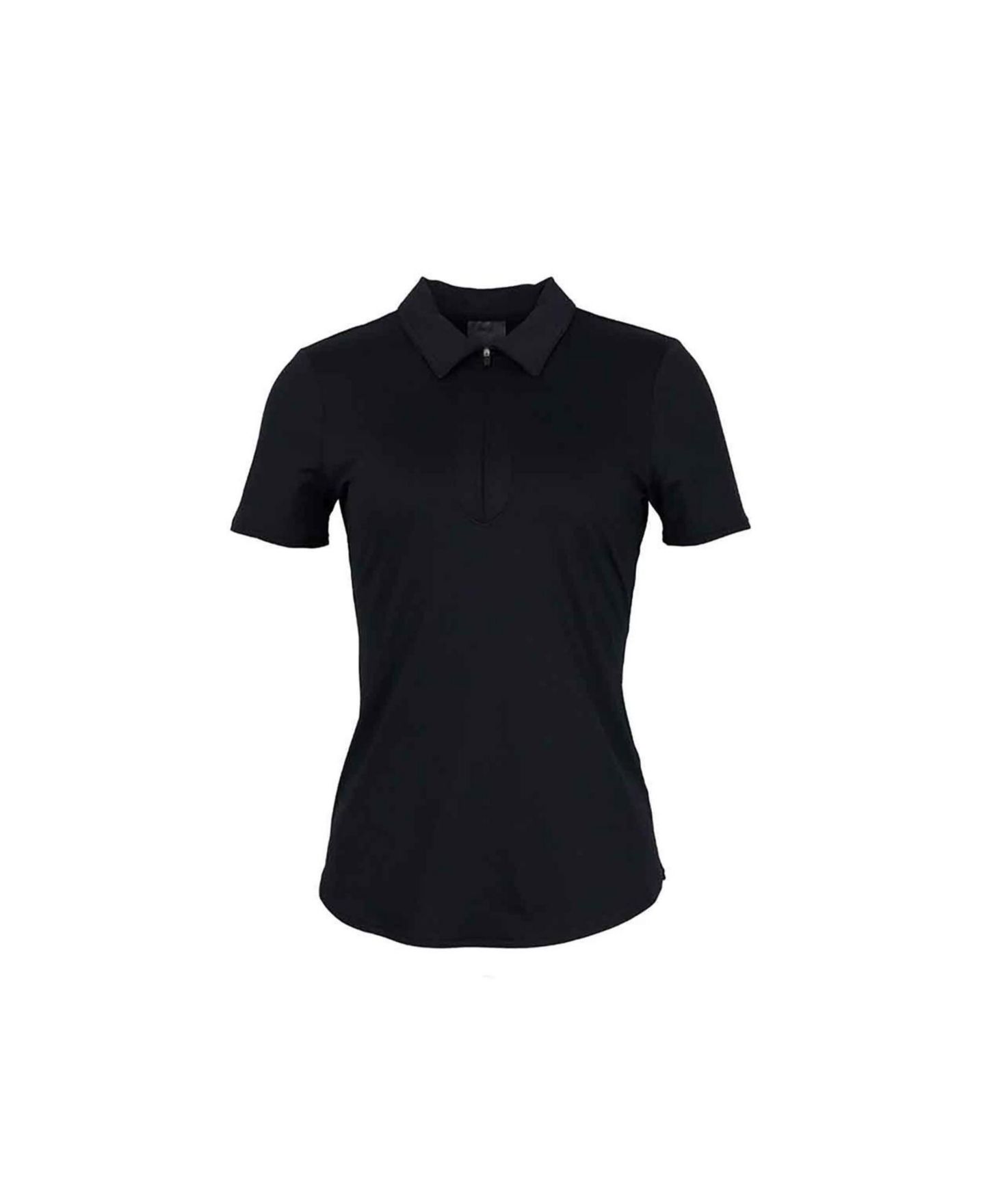 Женское поло Jofit Performance Golf Semi-Fitted Honeycomb-Textured Polo, цвет: Чёрный — фото 3