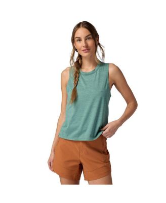 Women's Destination Racerback Crewneck Tank Top
