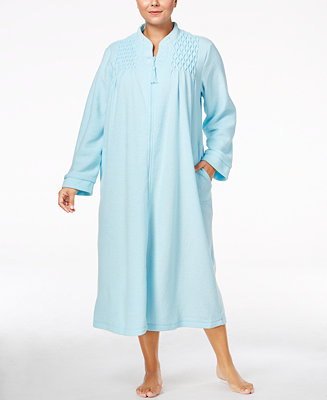 elaine robe miss plus terry zip