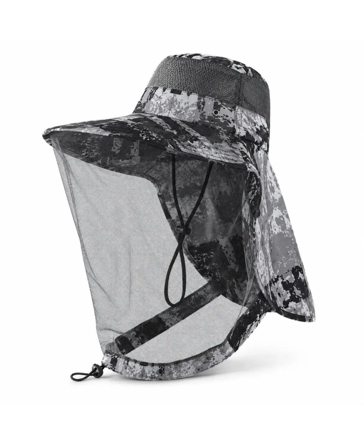 Ayamaya Upf 50+ Mosquito Net Sun Hat with Neck Flap | Wide Brim Bug and Protection for Fishing, Hiking Camping