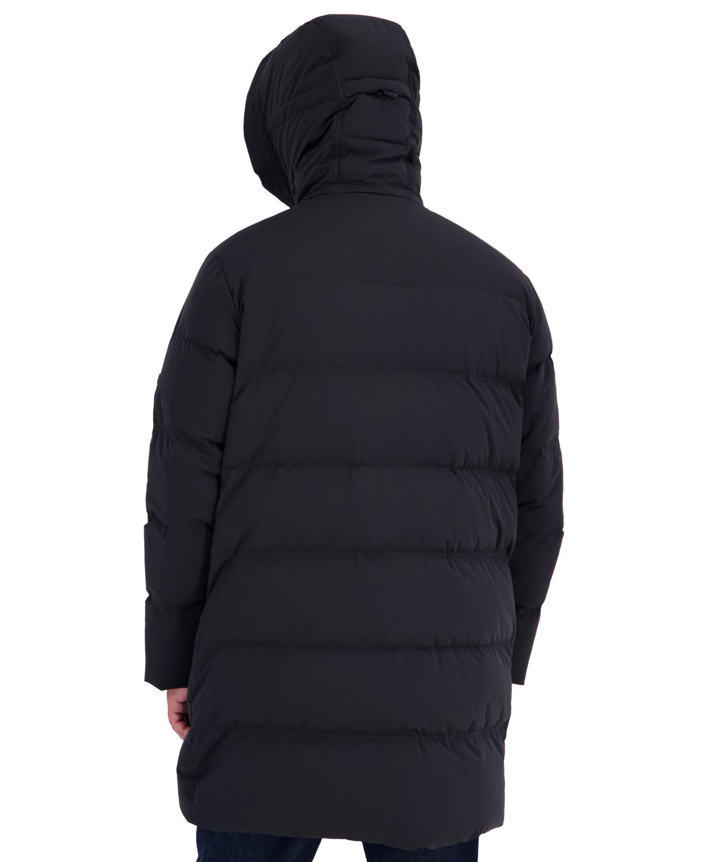 Мужская куртка Michael Kors Hooded Down Parka, цвет: Чёрный — фото 5