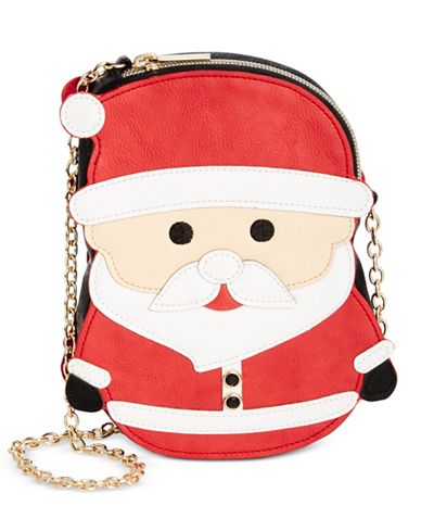 Celebrate Shop Santa Crossbody, Only at Macy's