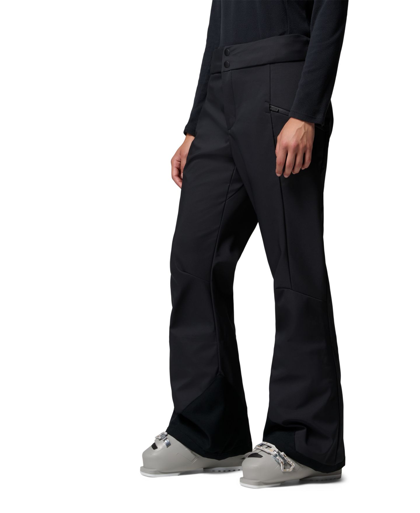Женские брюки Columbia Roffe Ridge High-Waist Softshell Ski, цвет: Чёрный — фото 2
