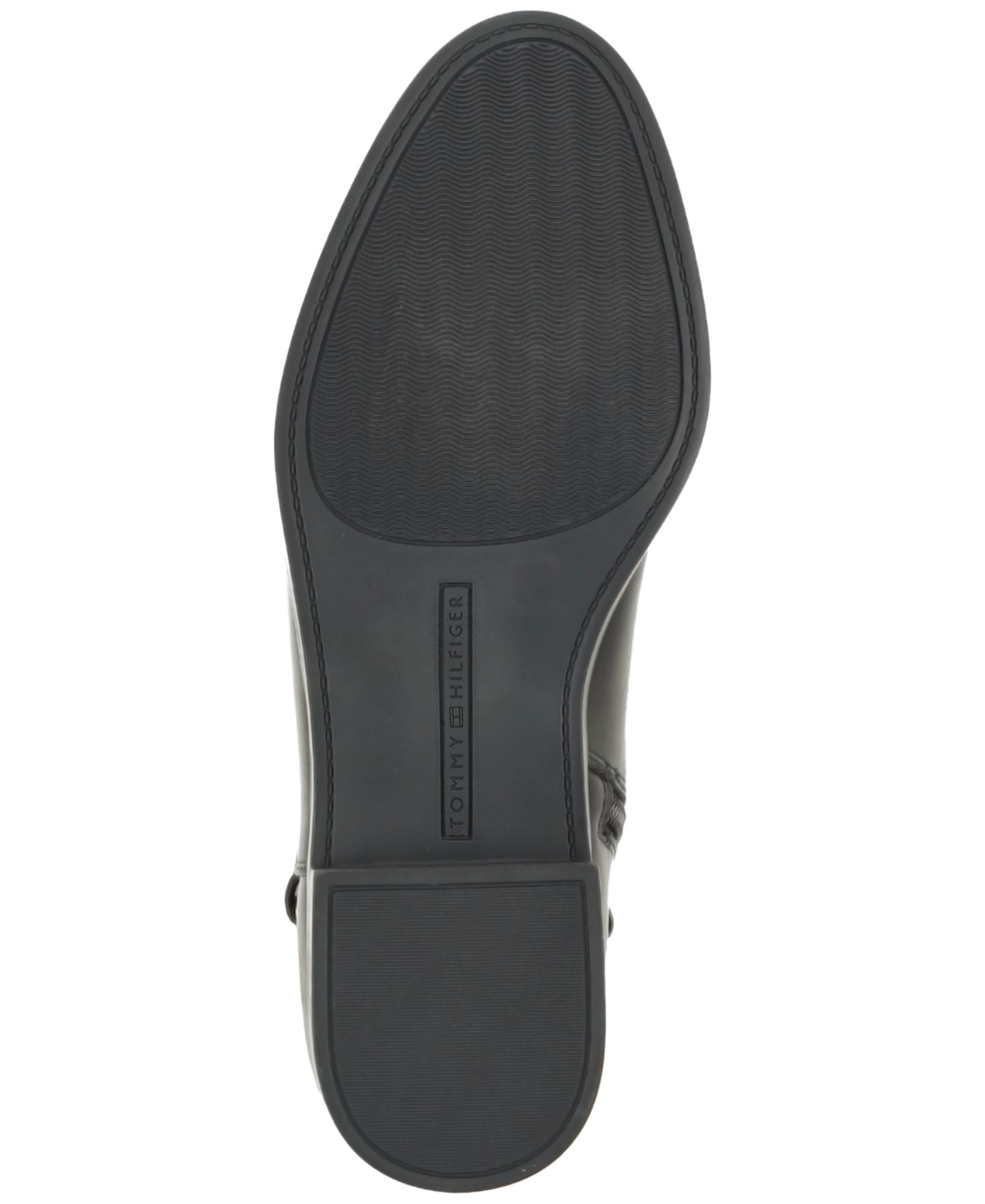 Женские ботинки Tommy Hilfiger Marlay Tall Harness Riding Boot, Regular & Wide Calf, цвет: Чёрный — фото 5