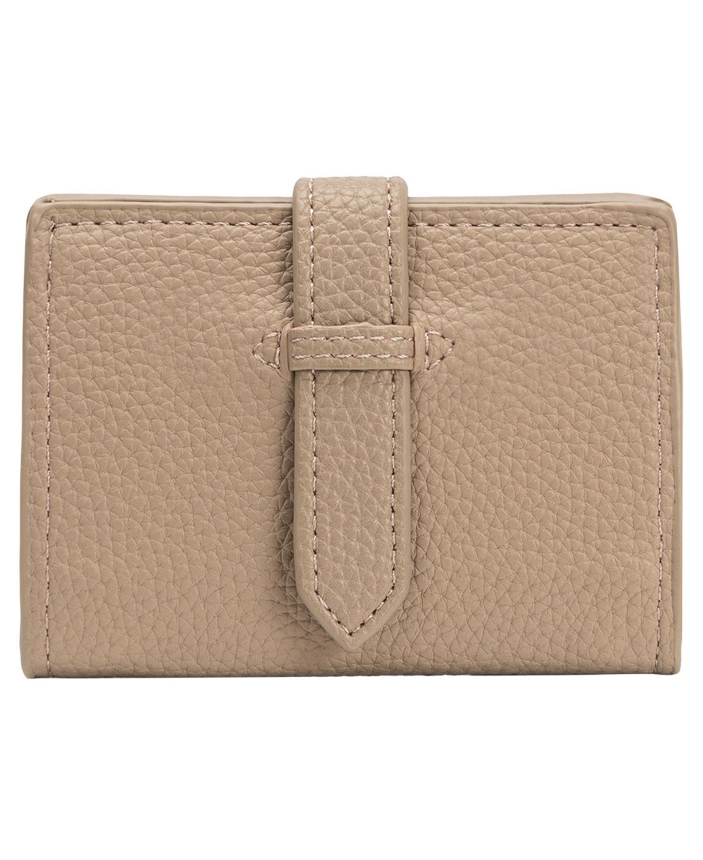 Женский кошелёк Melie Bianco Pria Leather Bifold Wallet, цвет: Серо-коричневый — фото 2