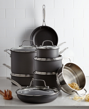 Cuisinart Chef’s Classic Hard-Anodized 14 Piece Cookware Set