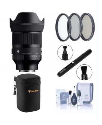 35mm f/1.2 DG II Art Lens for Sony E, w/72mm Filter Kit, Lens Case