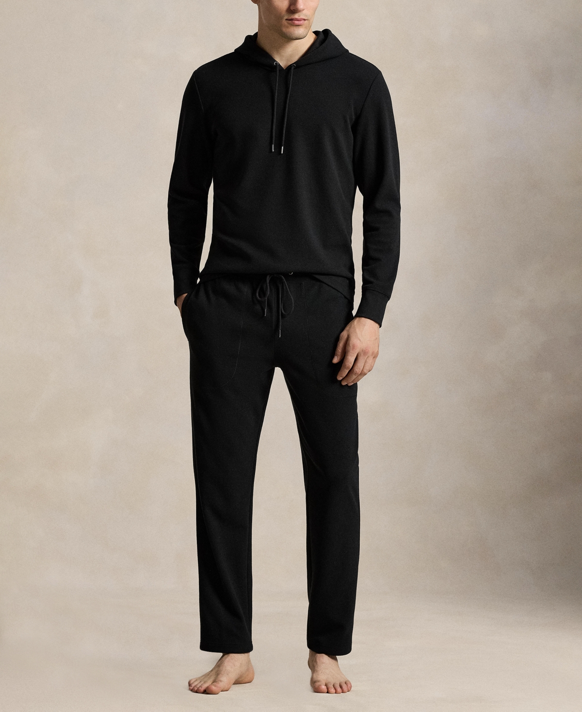 Polo Ralph Lauren Men's Cozy Knit Pajama Hoodie