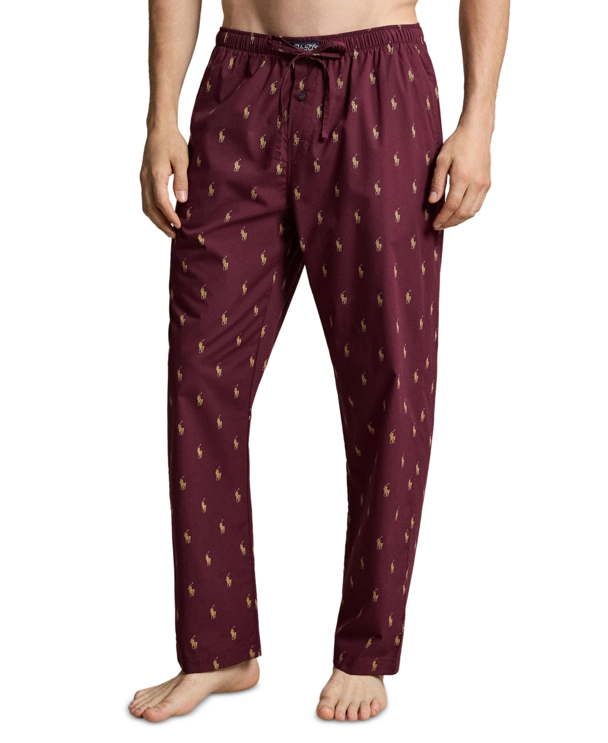 Polo Ralph Lauren Men's Woven All Over Player Pajama Pants