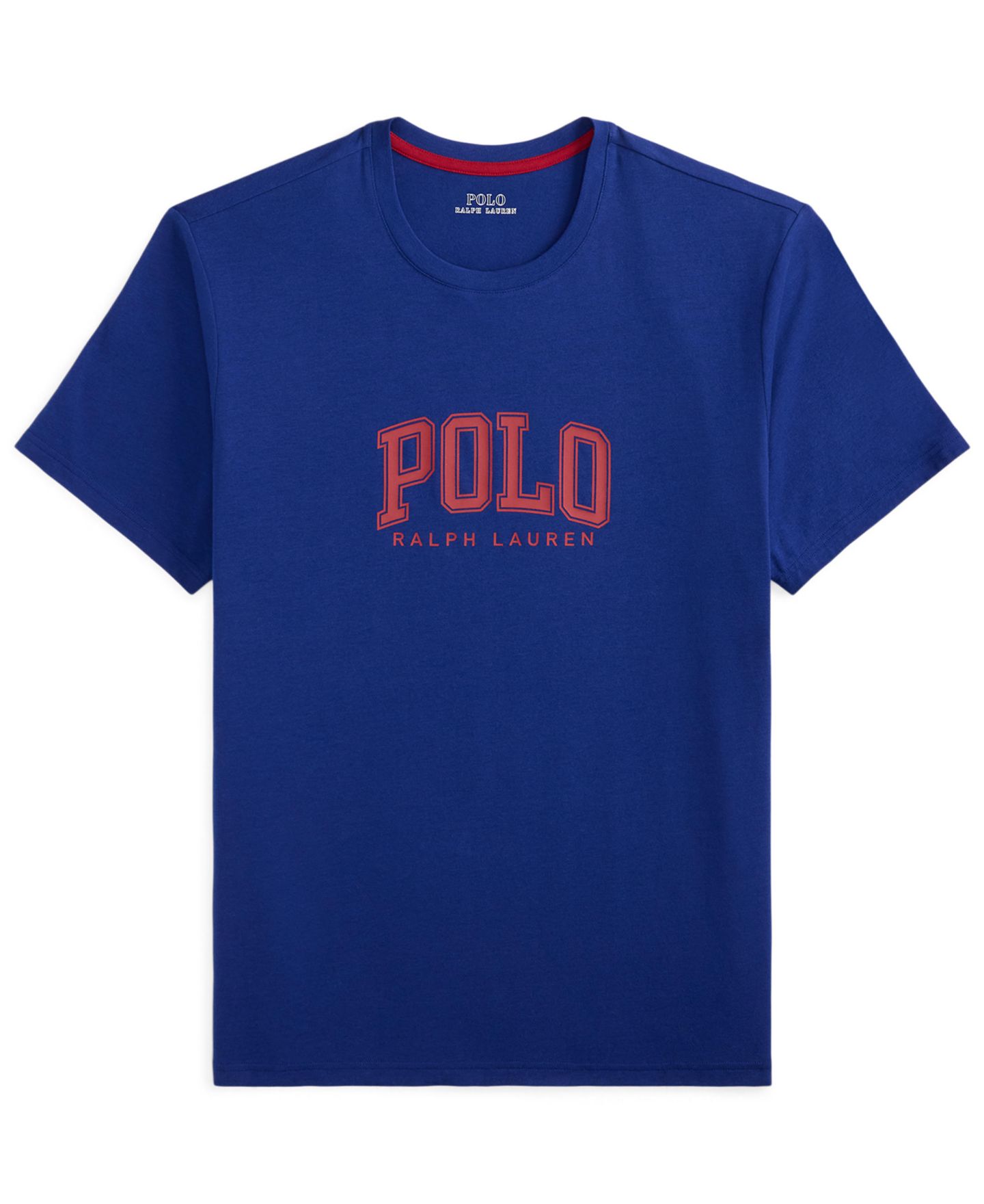 Свитшоты для мужчин, круглый вырез — Polo Ralph Lauren, цвет: Синий / Красный — фото 4