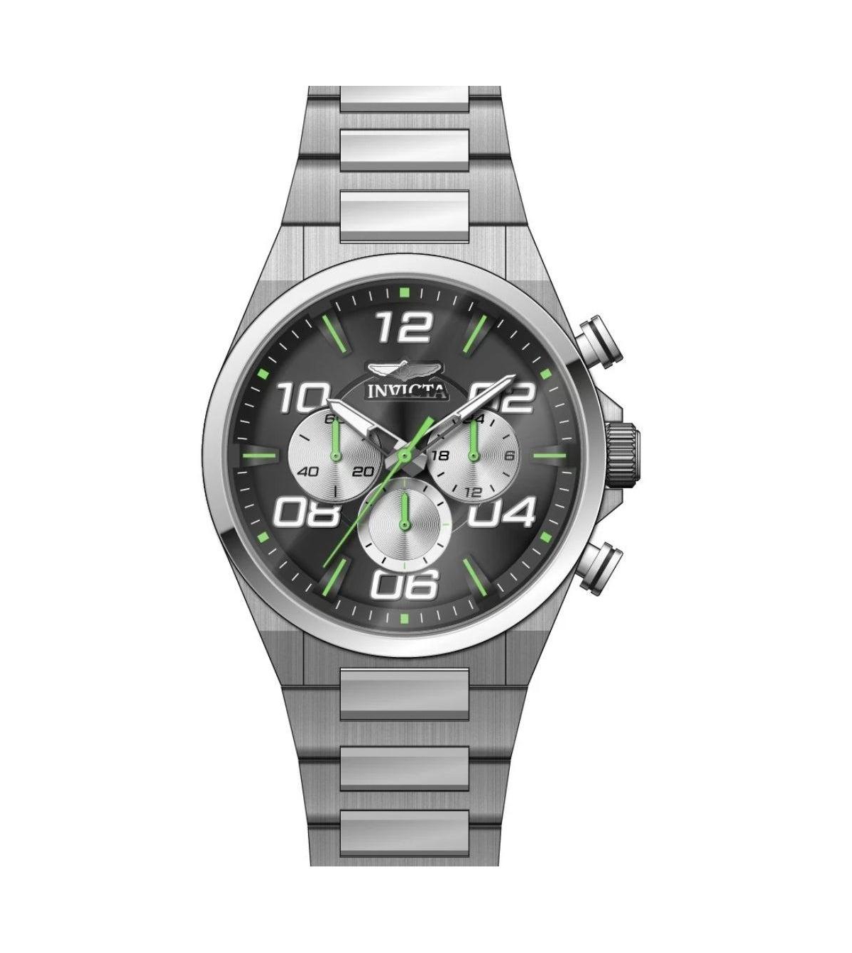 Invicta Speedway 50427 Men's 44mm Quartz Chronograph Watch - Silver