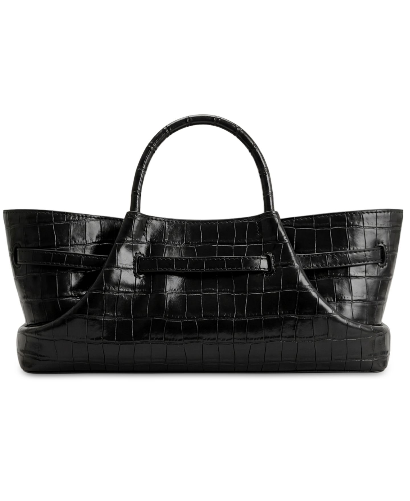 Женская сумка JW PEI Maeve Dachshund Metal Charm Medium Tote Handbag, цвет: Чёрный — фото 2