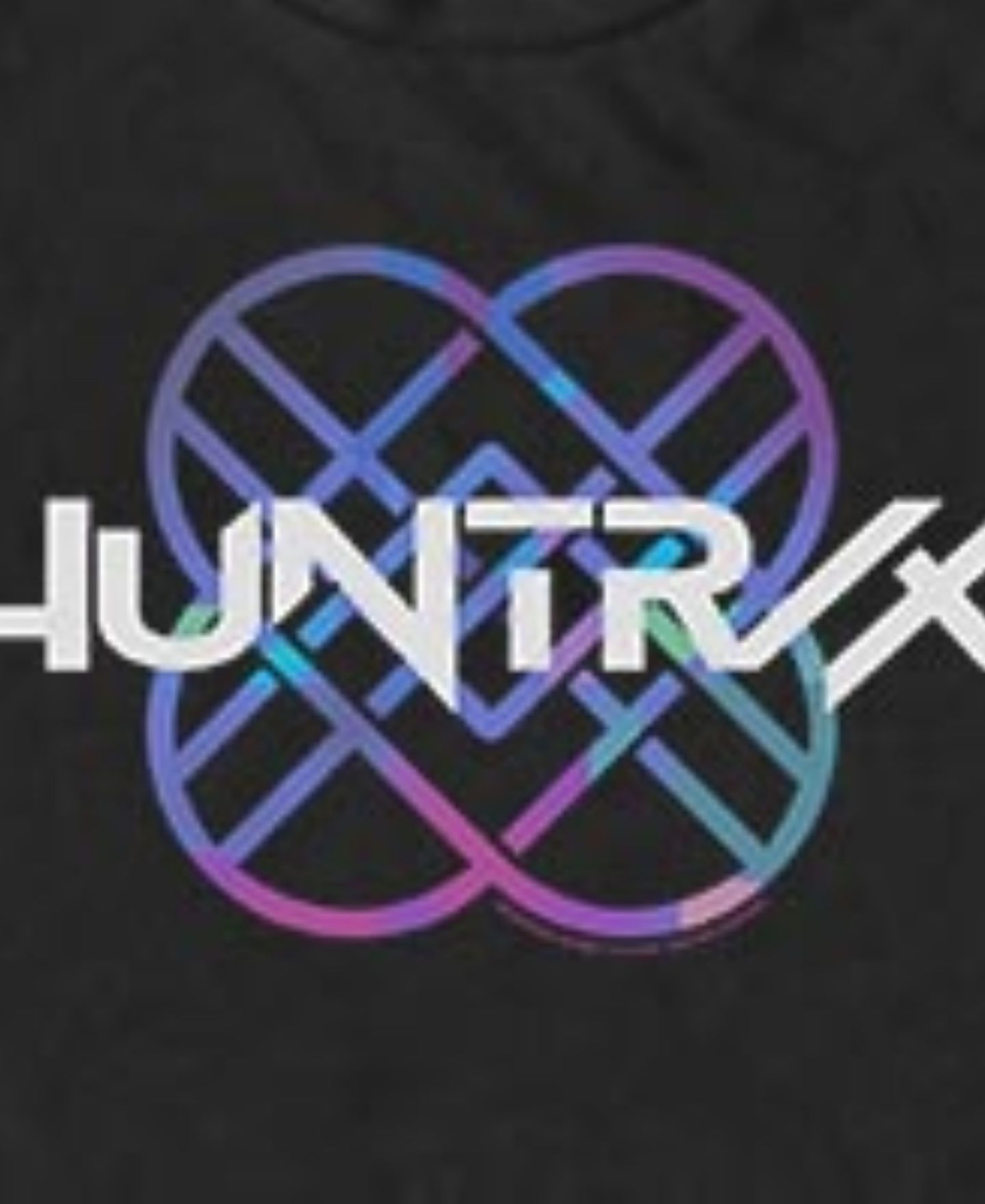 Мужская футболка Fifth Sun K-Pop Demon Hunters Huntrix Logo, цвет: Чёрный — фото 3