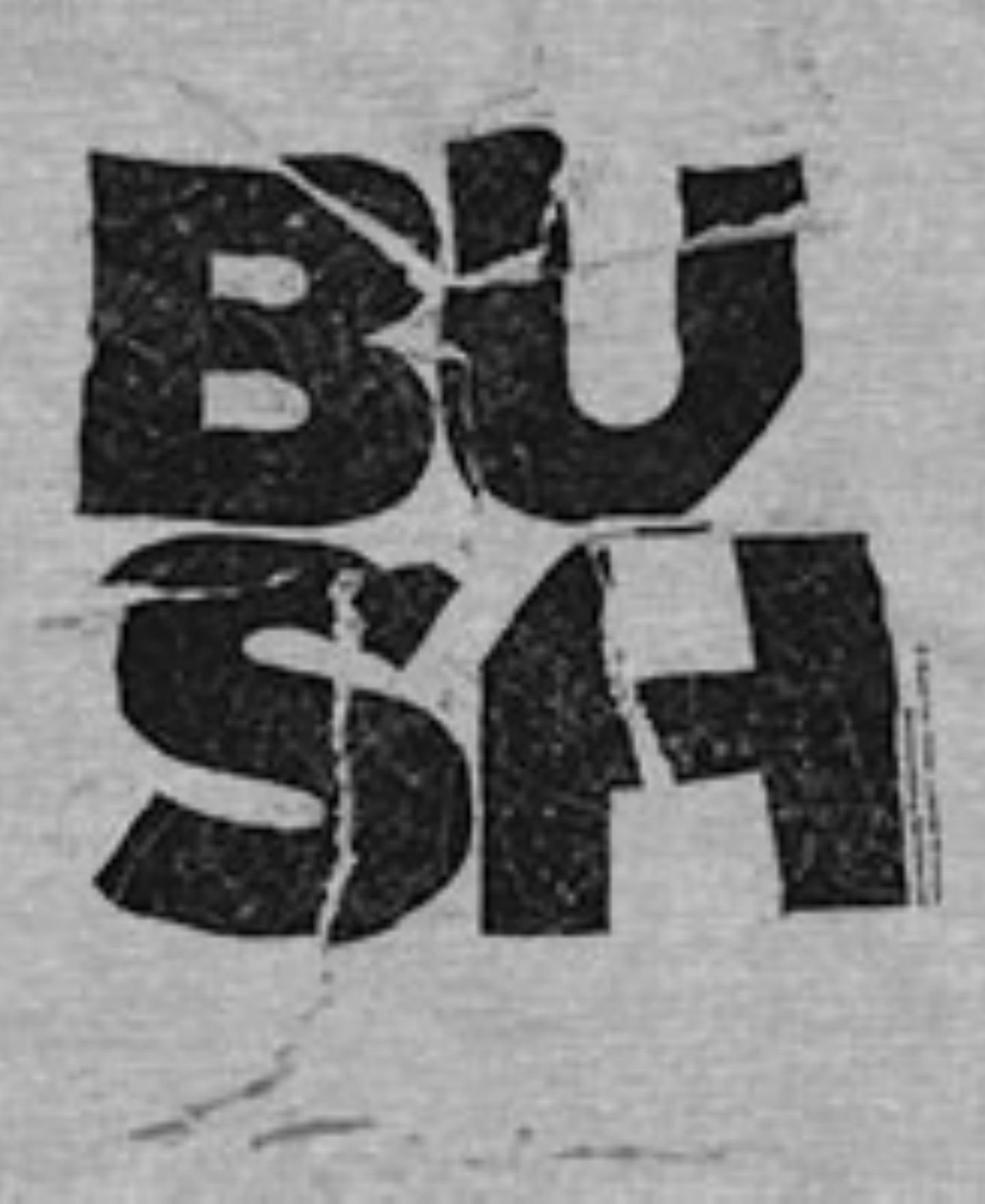 Мужской топ Fifth Sun Bush Distressed Logo Graphic, цвет: Меланжевый — фото 3