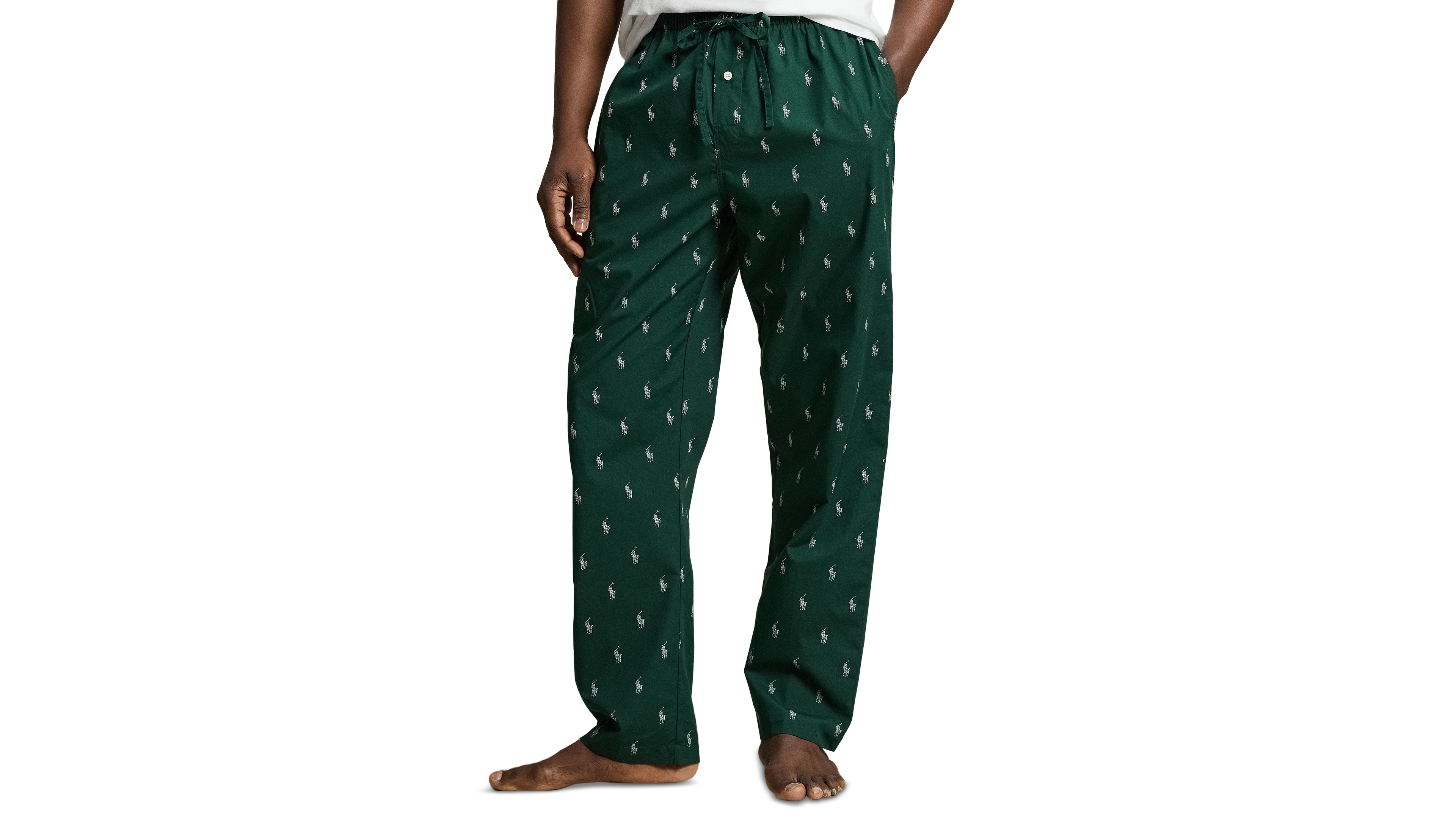 Polo Ralph Lauren Men's Woven All Over Player Pajama Pants