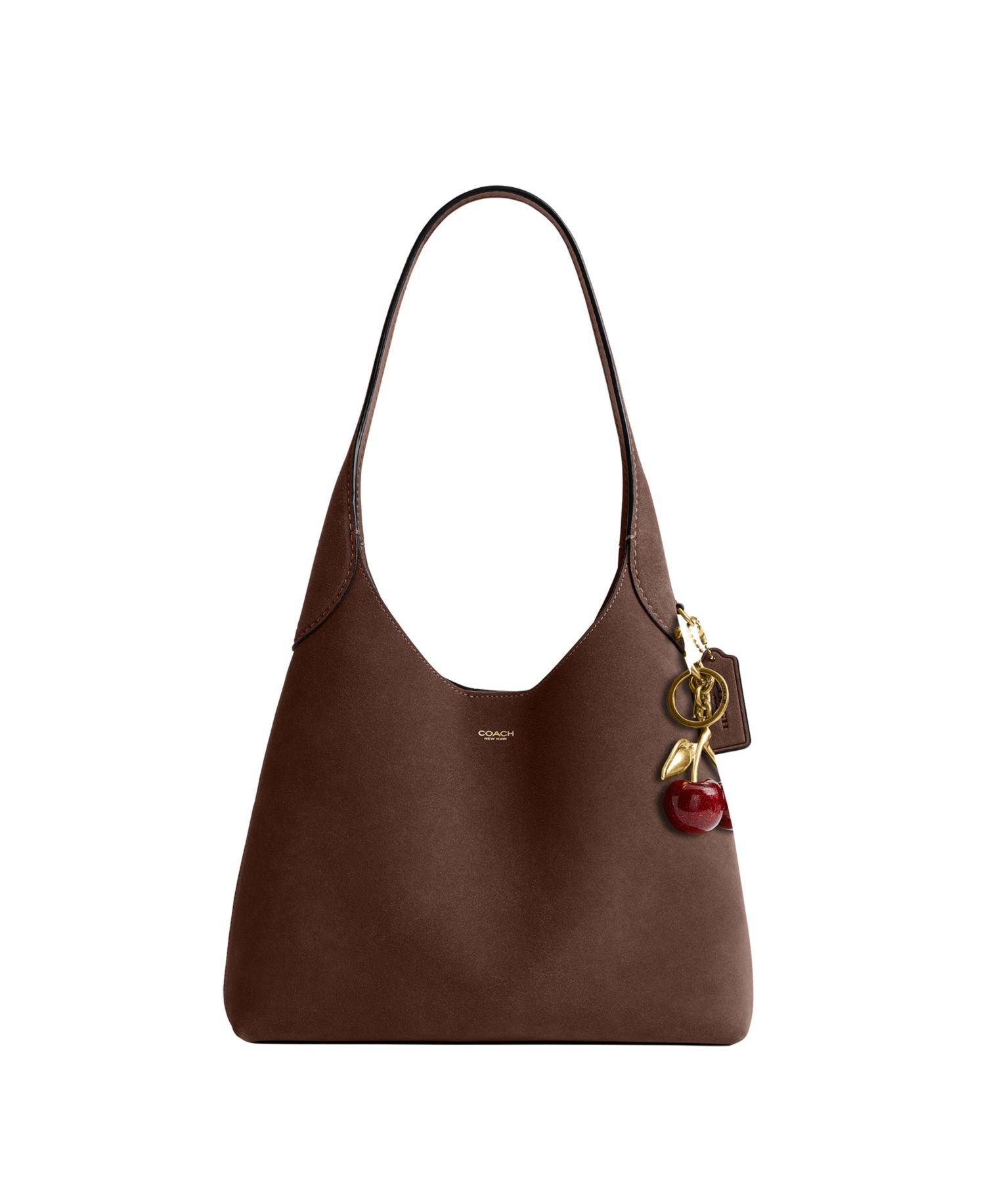 Brooklyn Medium Suede Shoulder Bag 28