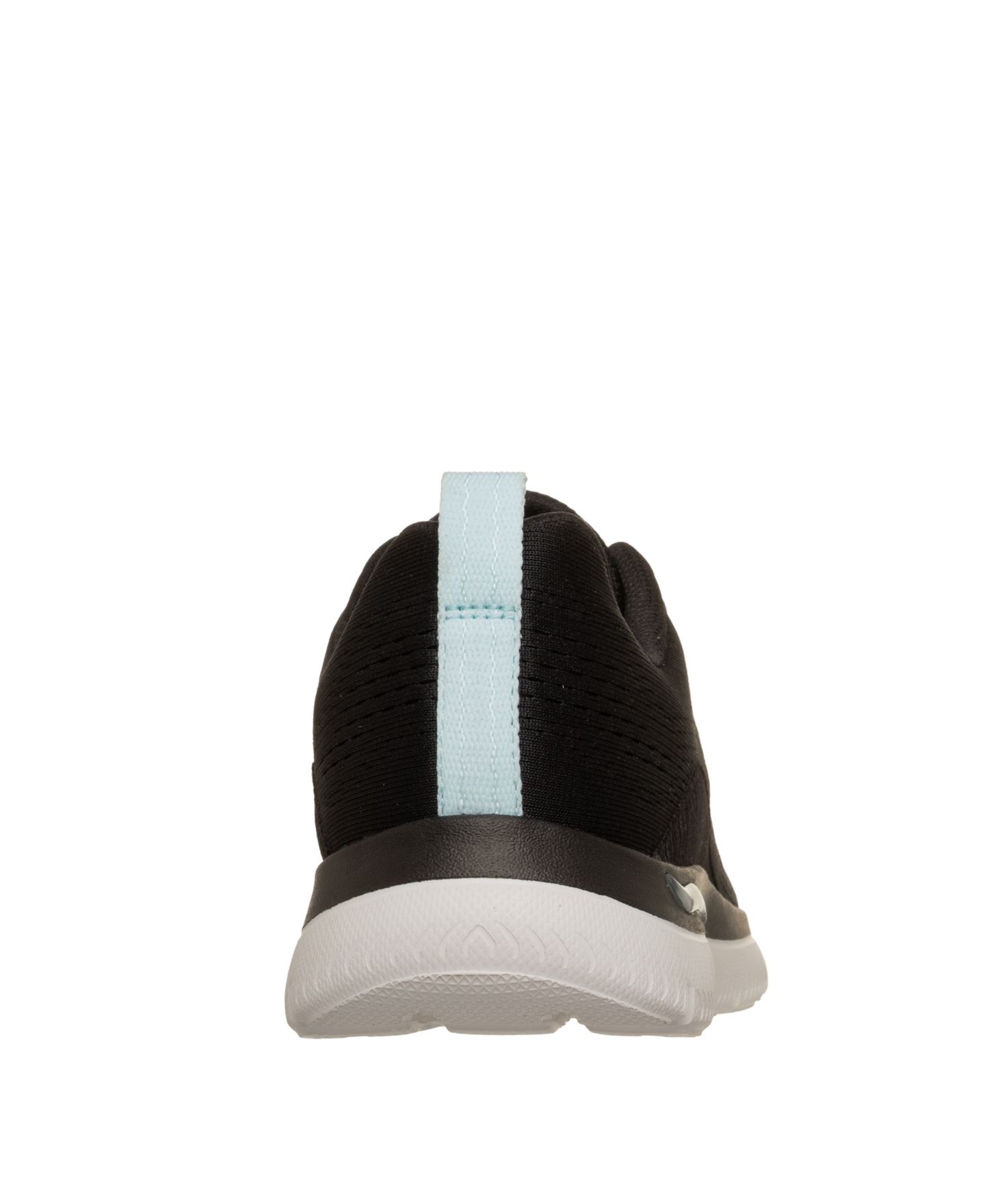 Женские кроссовки Skechers Slip-Ins: Arch Fit Summits - Daily Flow Casual, цвет: Чёрный / Синий — фото 4