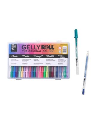 Gelly Roll Gel Pens Gift Set, Smooth Gel Ink with Special Effects, 74 Pens
