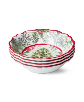 Santa's Delivery Melamine All Purpose Bowls, Set of 4