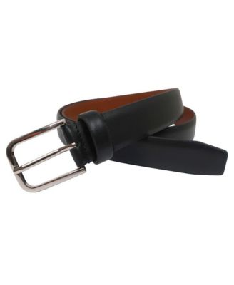 Mens Made in Italy Smooth Calf Leather Belt