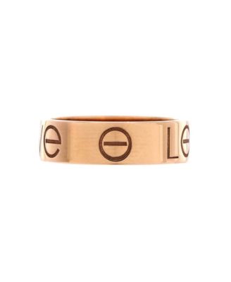 Engraved Love Band Ring
