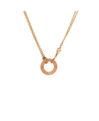 2 Diamonds Love Pendant Necklace