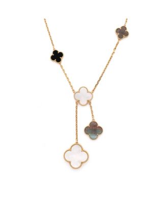 Pre-Owned Van Cleef and Arpels Magic Alhambra 6 Motifs Necklace