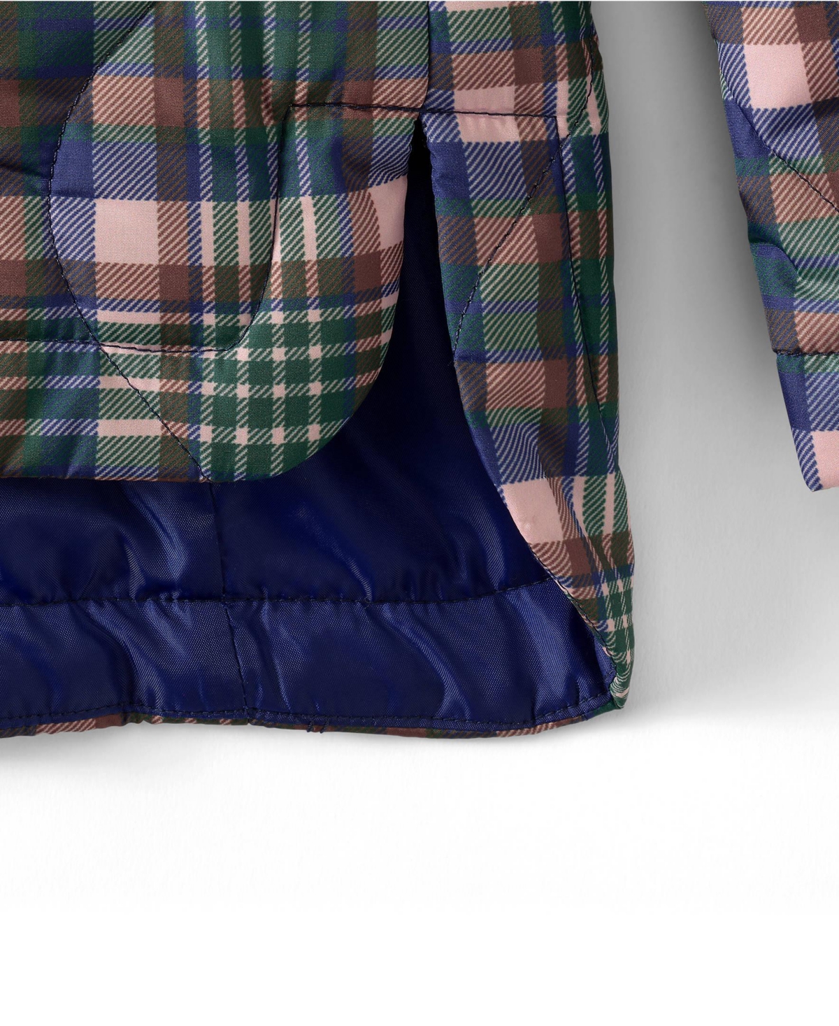 Lands' End Plus Print FeatherFree Quilted Insulated Jacket