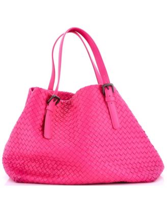 Large A-Shape Tote Intrecciato Nappa