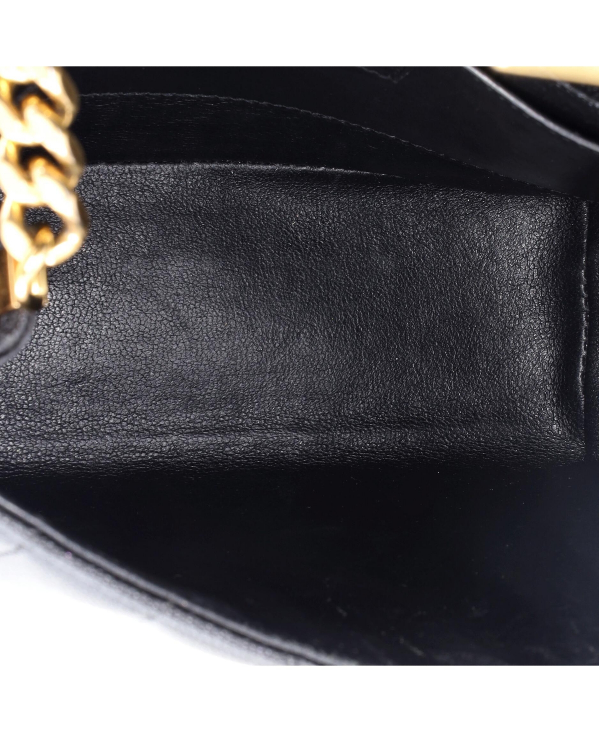 Pre-Owned Saint Laurent Medium Vicky Crossbody Bag Vertical Quilted Grainy Leather