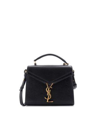 Mini Cassandra Top Handle Bag Leather