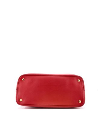 Large Open Promenade Bag Saffiano Leather