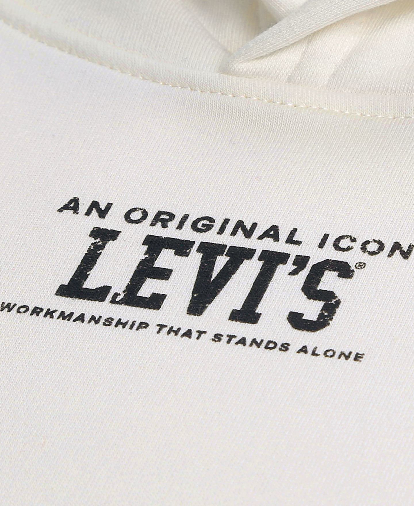 Худи Levi's Rev the Engine Graphic для мальчиков, цвет: Levi's Egret — фото 4