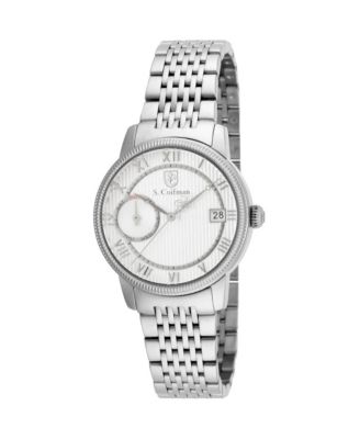 S.Coifman SC0336 Women's Heritage Quartz Dial Stainless Steel Bracelet Watch