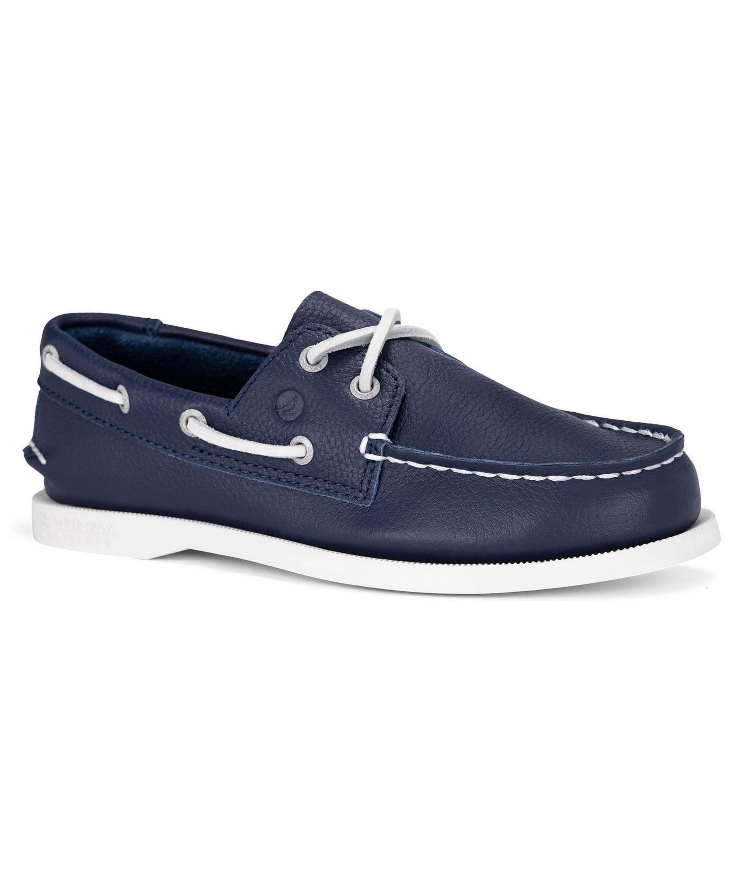 Обувь Sperry ( 1 to 13.5) Authentic Original Boat Shoe для мальчиков, цвет: Полуночный синий — фото 1