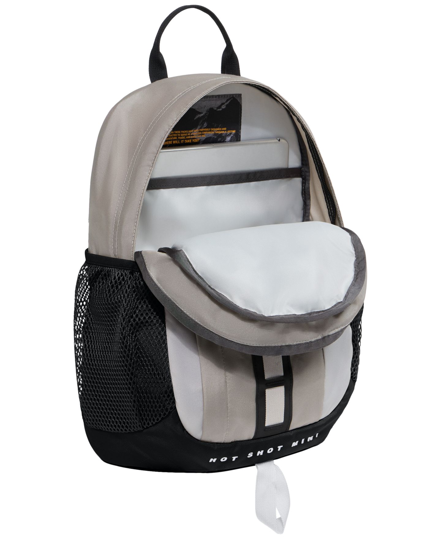 Рюкзак The North Face Hot Shot Mini Laptop, цвет: Серо-бежевый / Облачный — фото 4