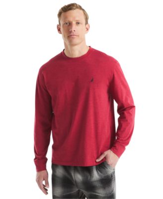 Men's Long-Sleeve Crewneck Pajama T-Shirt
