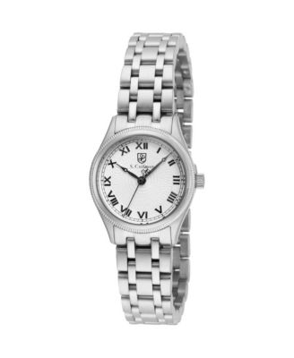  Women's S.Coifman SC0340 Heritage Quartz Dial Stainless Steel Bracelet Watch 26mm