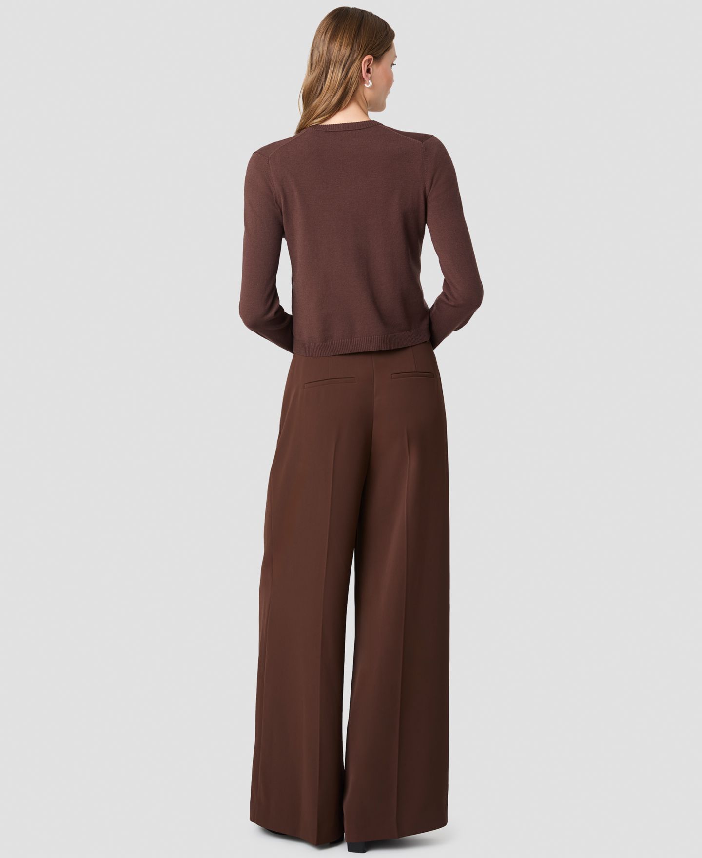 Женский кардиган French Connection Cosysoft Fitted Cardigan, цвет: Какао — фото 4