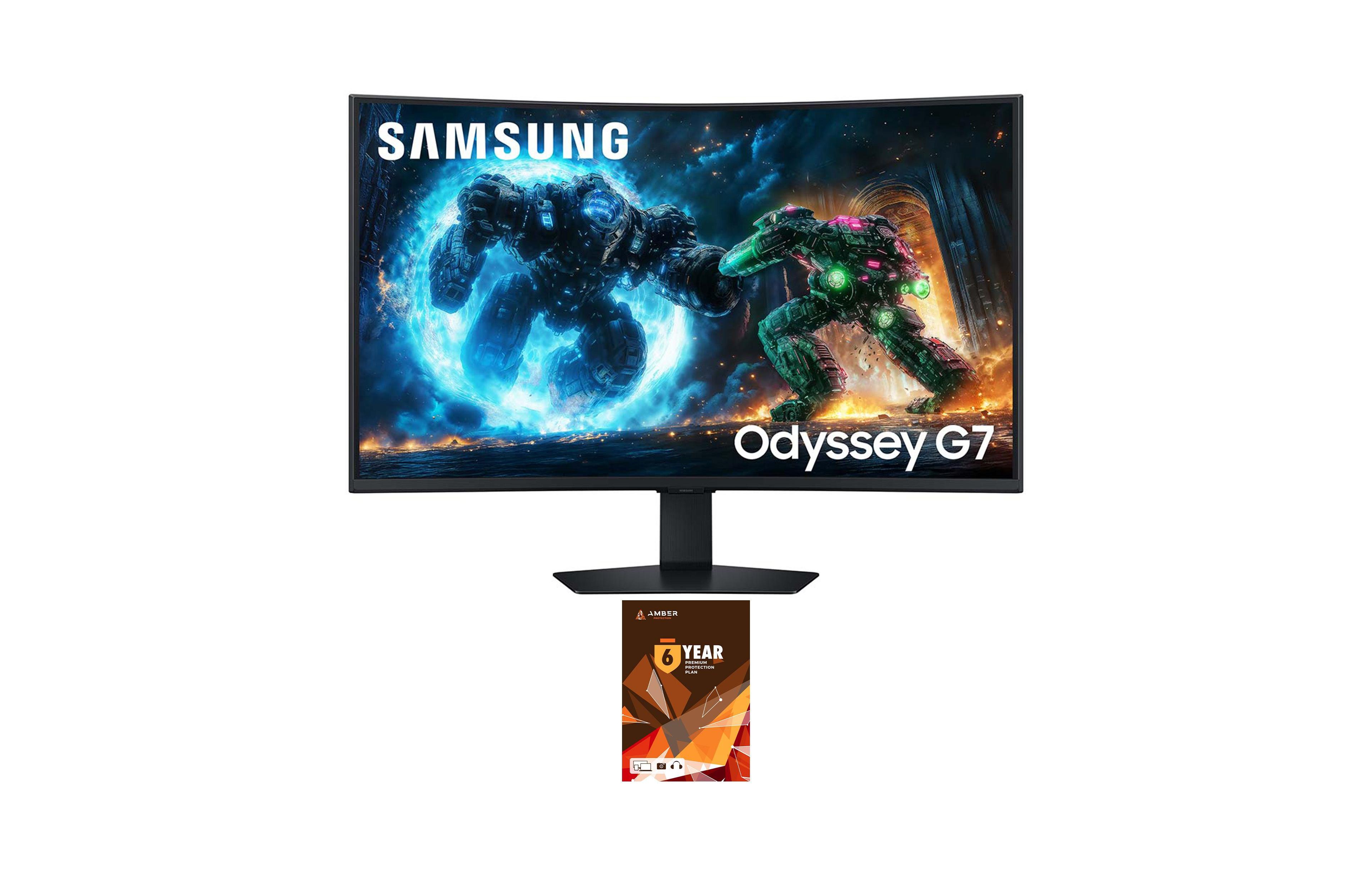Samsung Odyssey G7 LS37FG75DENXZA 37" Va 4K Uhd 165Hz Curved Gaming Monitor